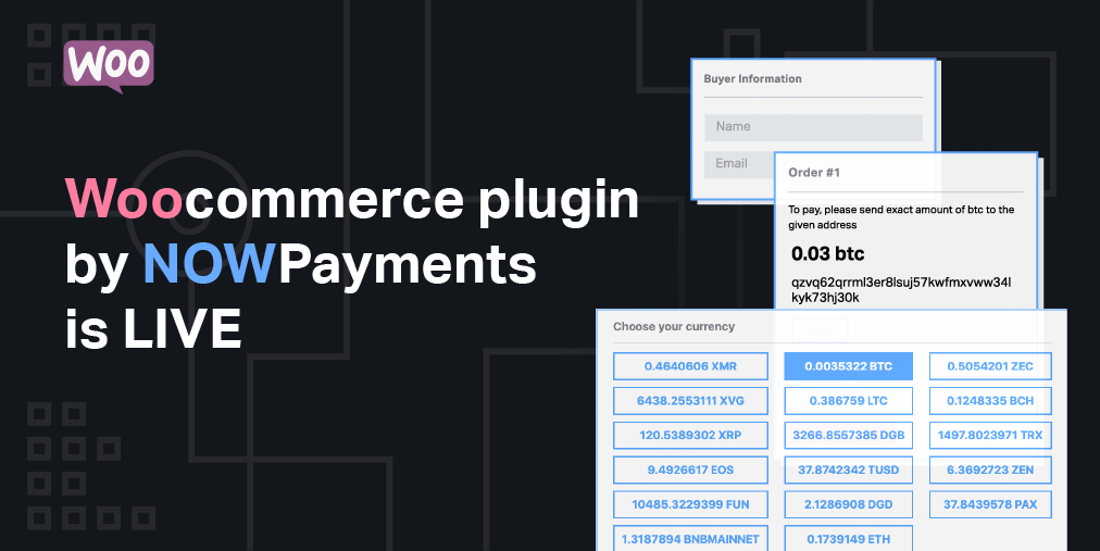 accept cryptocurrency woocommerce