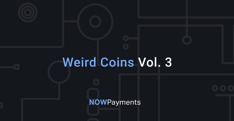 weird cryptocurrencies to accept on website