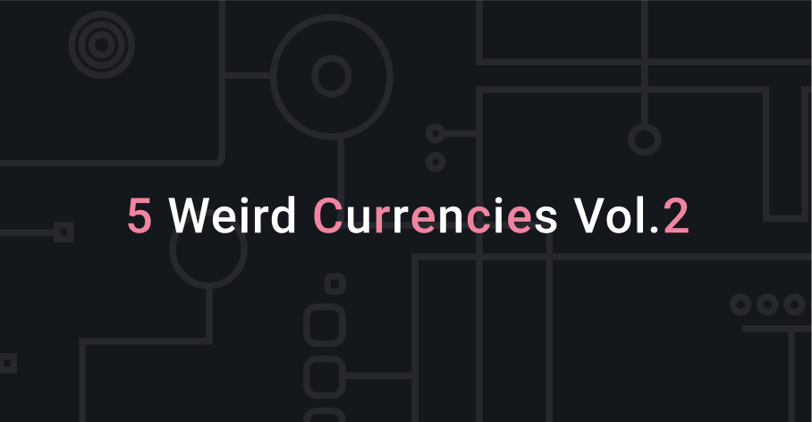 weird crypto currencies