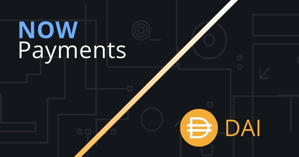 Accept DAI as payment