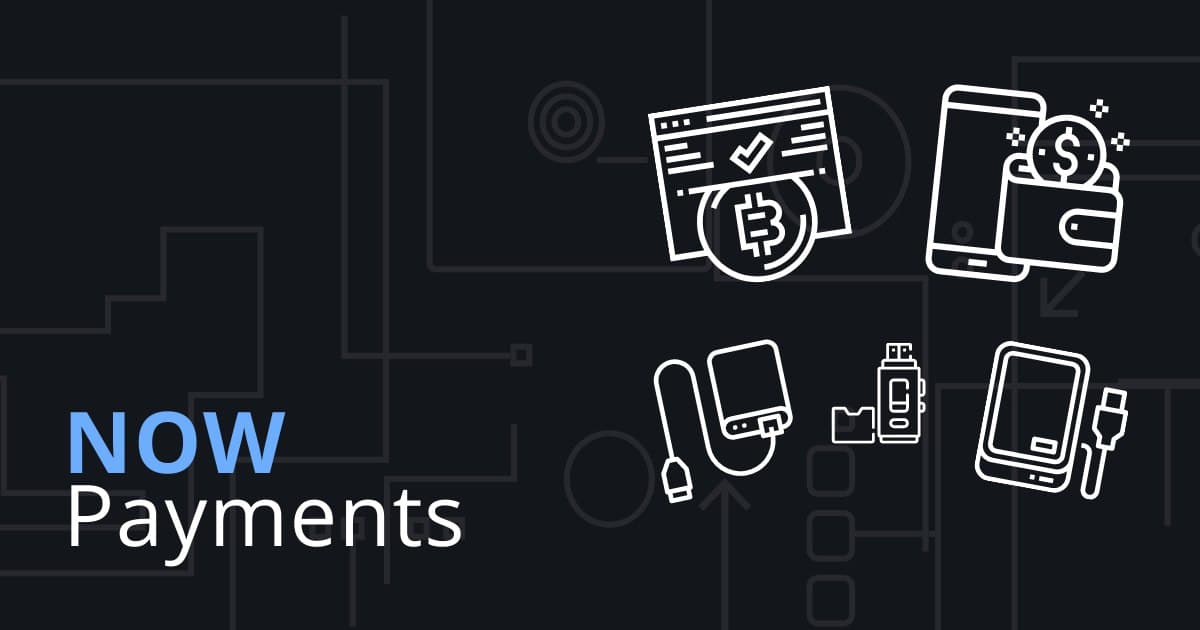 accepting payments through a crypto wallet