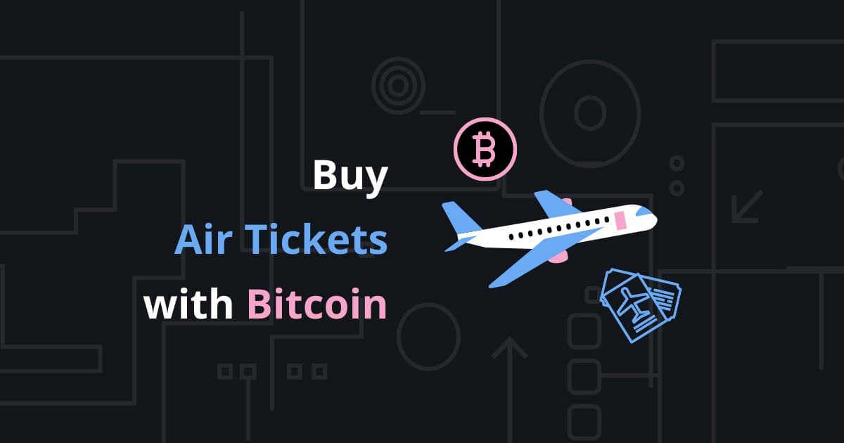 bitcoin plane tickets