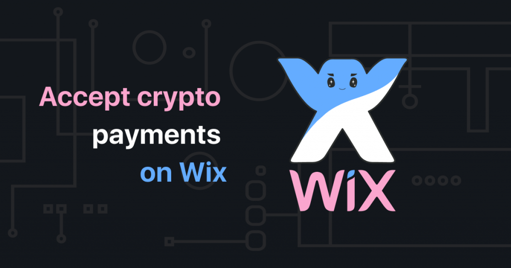 accept bitcoin on wix