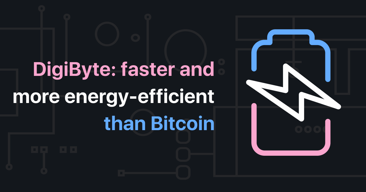 digibyte energy consumption