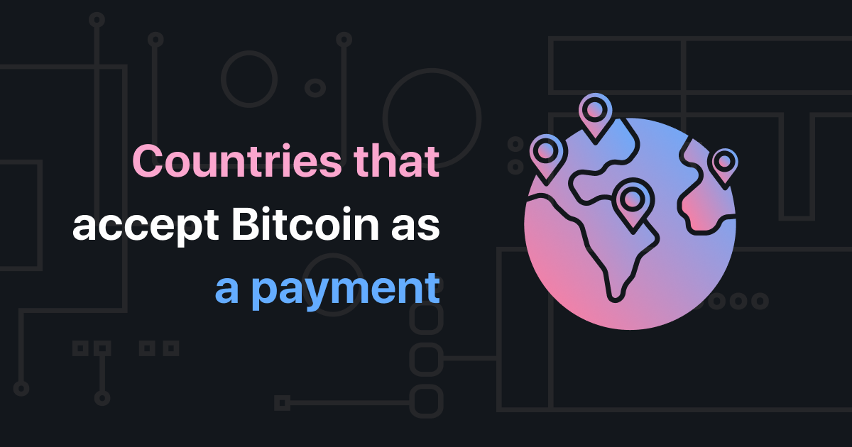 what country currently accepts bitcoin