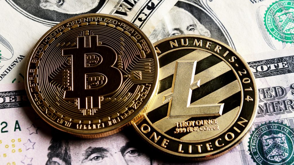 bitcoin vs litecoin price