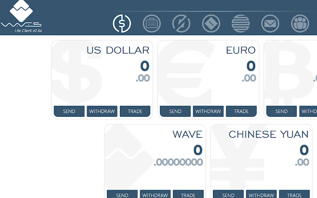 how to exchange eth with waves in waveslite client