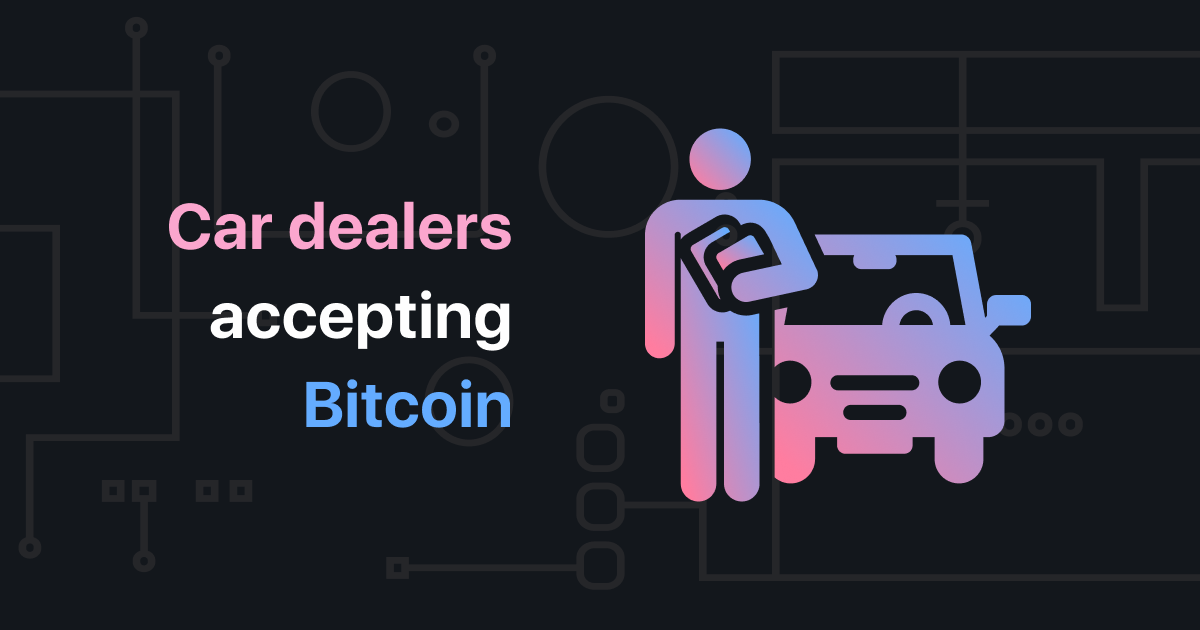 bitcoin car dealership