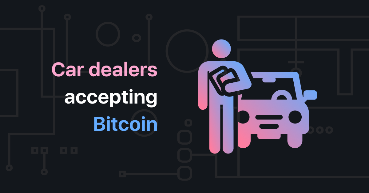 20 car dealer accepting bitcoin