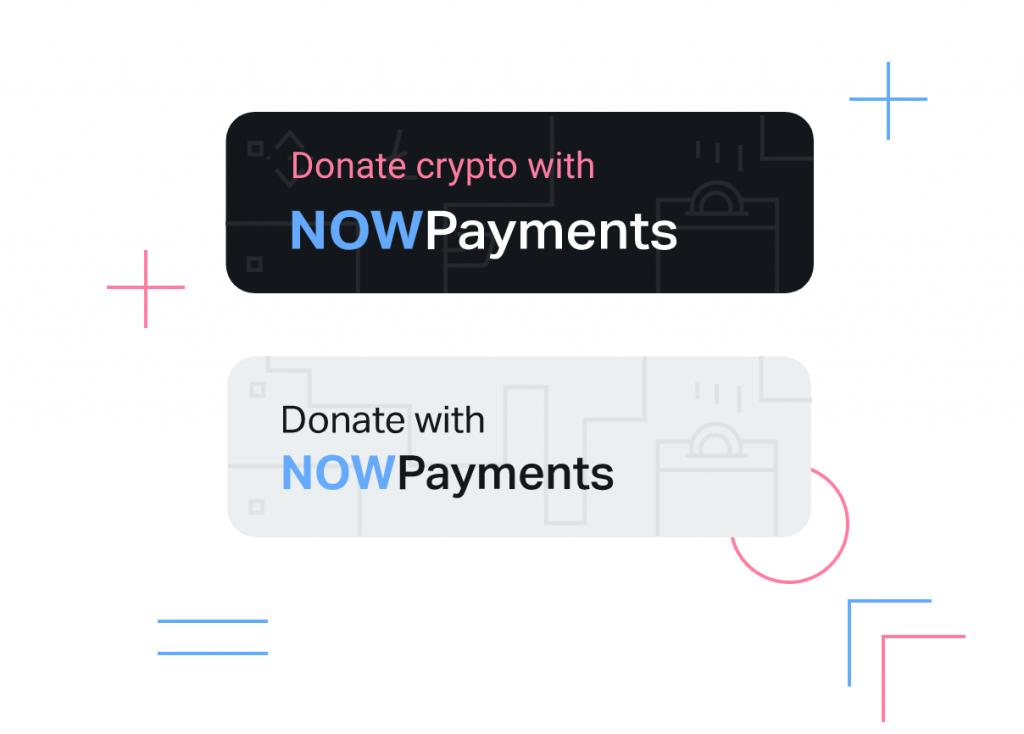 Donation buttons