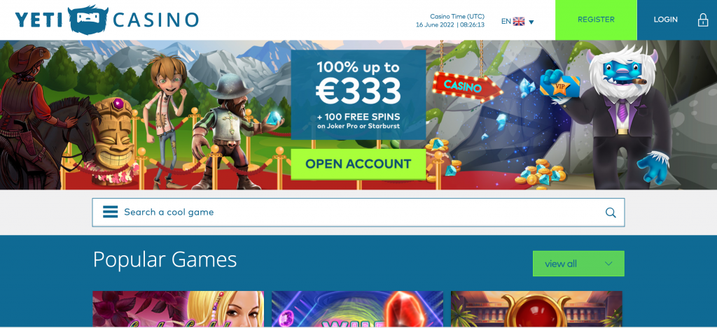 Yeti Casino