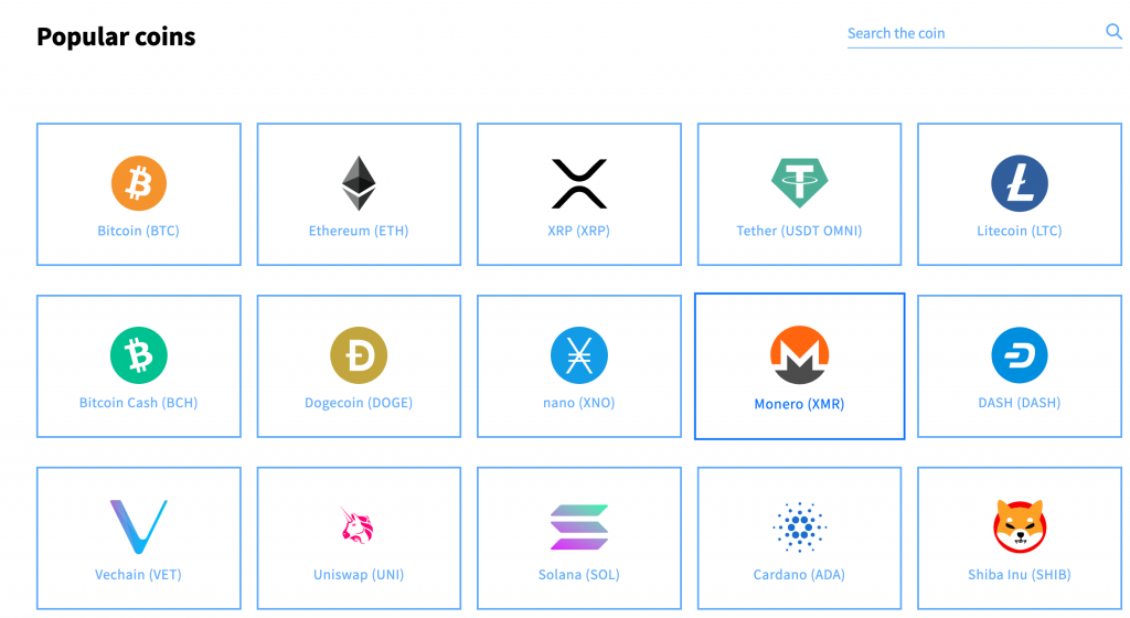 Crypto payment gateway