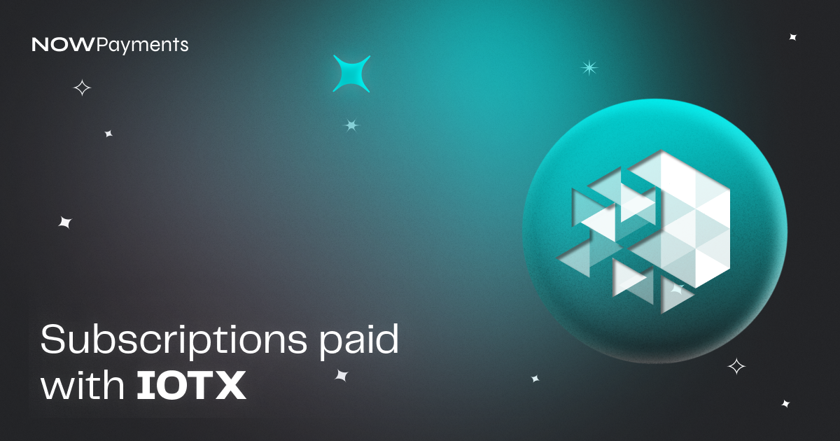 IOTX subscriptions