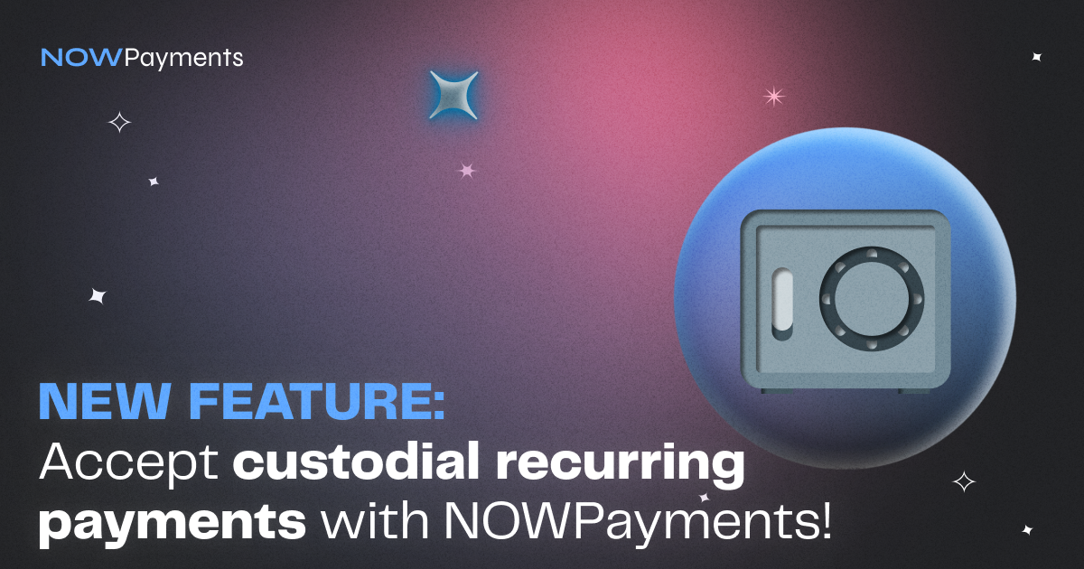 Custodial payment hot sale