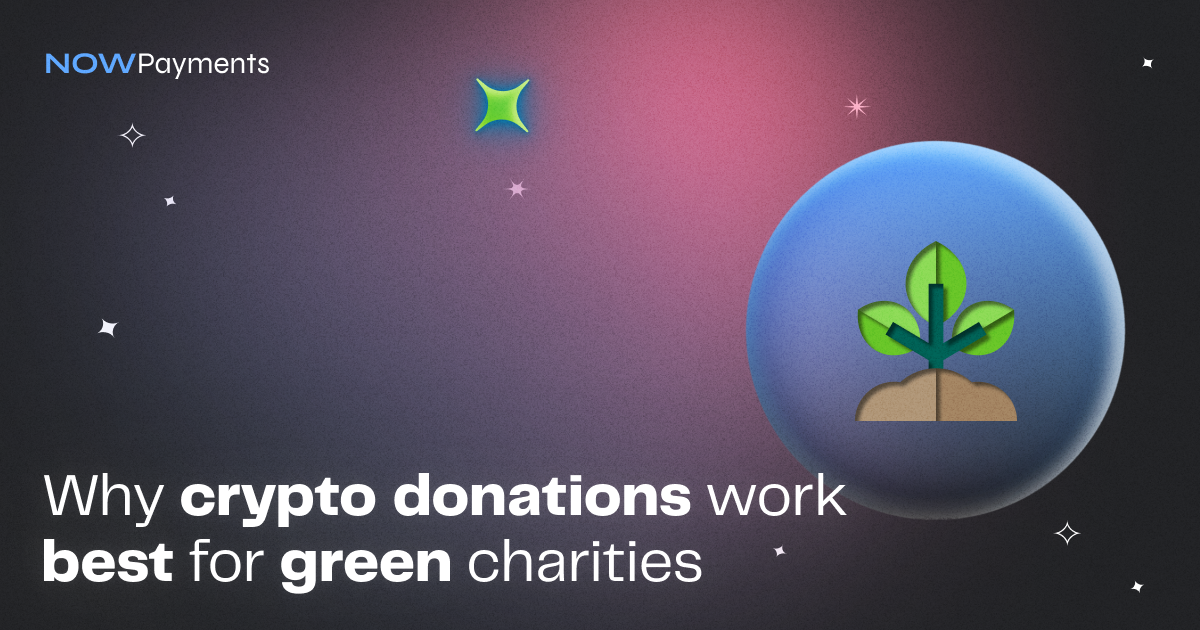 Green charities and crypto donations