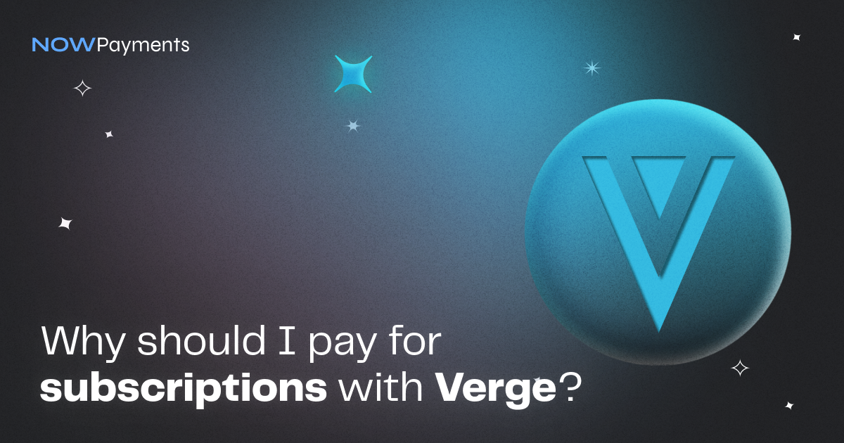 Subscriptions in Verge
