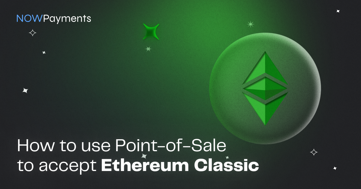 Ethereum Classic Point of Sale
