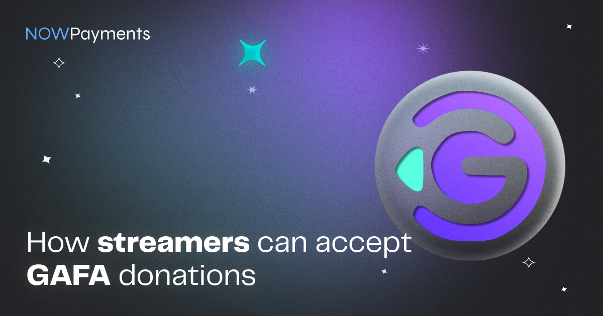 GAFA donations streamers