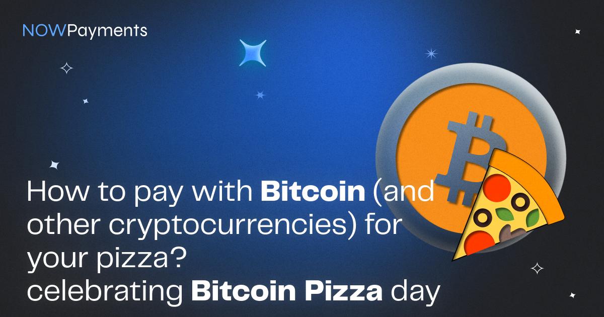 Accept crypto payments for pizza