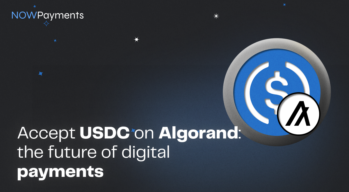 USDC ALGO available