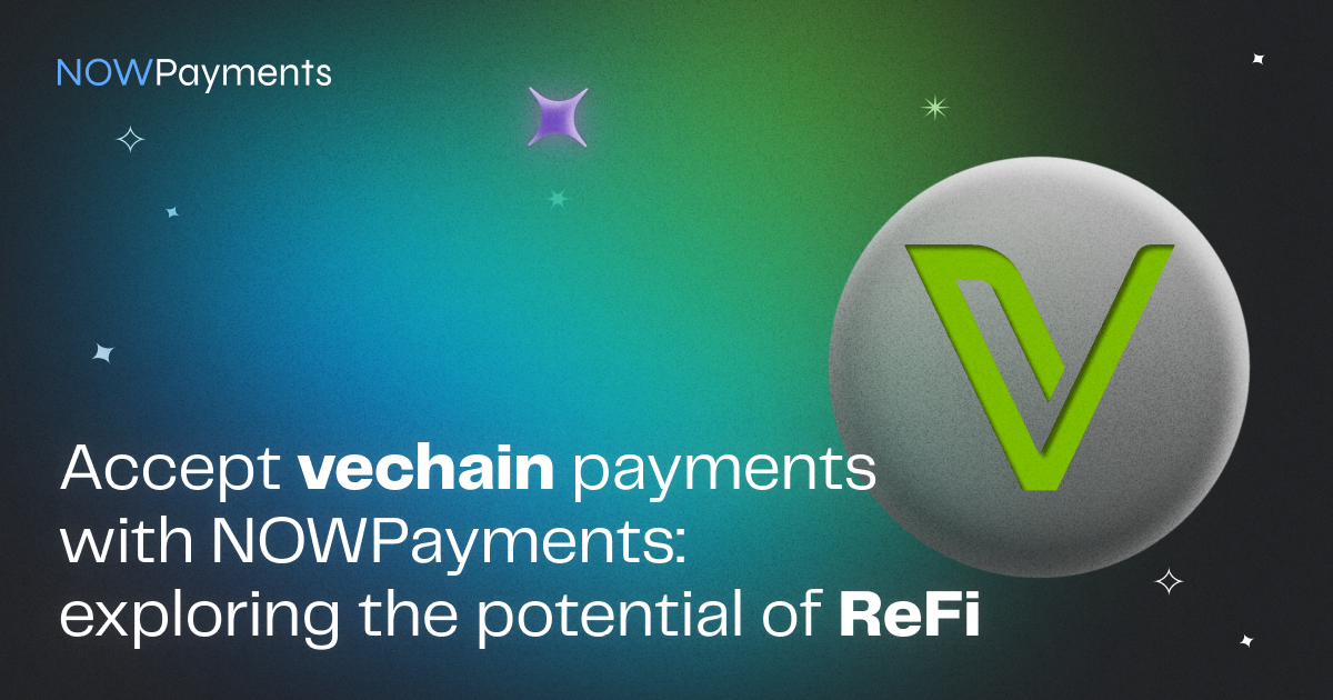 vechain and refi