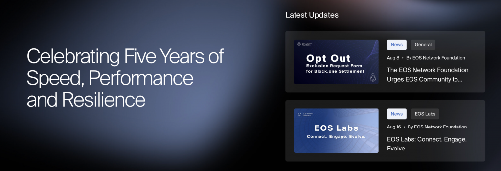 What is EOS?