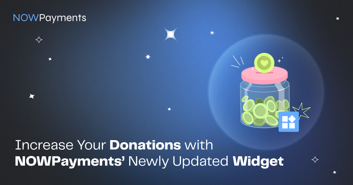 Donation Widget Enhanced: Latest Update for Crypto Donations